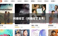 何穗综艺（何穗综艺走秀）