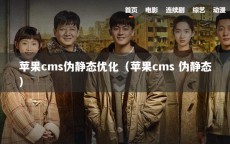 苹果cms伪静态优化（苹果cms 伪静态）
