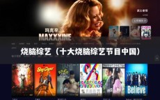 烧脑综艺（十大烧脑综艺节目中国）