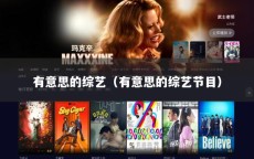 有意思的综艺（有意思的综艺节目）