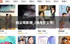 拍公司影视（拍电影公司）