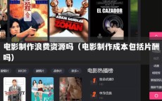 电影制作浪费资源吗（电影制作成本包括片酬吗）
