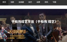 于和伟综艺节目（于和伟 综艺）