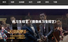 练习生综艺（偶像练习生综艺）