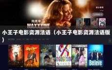 小王子电影资源法语（小王子电影资源法语版）