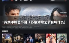 苏炳添综艺节目（苏炳添综艺节目叫什么）