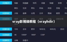 vray影视级教程（vrayhdir）