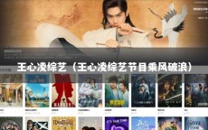 王心凌综艺（王心凌综艺节目乘风破浪）