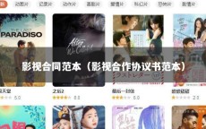 影视合同范本（影视合作协议书范本）