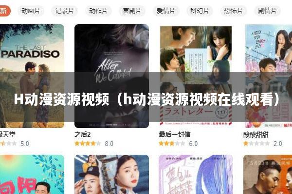 H动漫资源视频(h动漫资源视频在线观看)