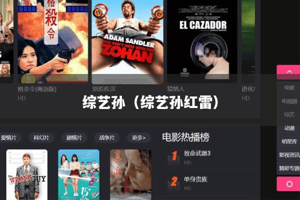 综艺孙(综艺孙红雷)