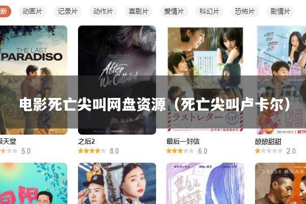 电影死亡尖叫网盘资源(死亡尖叫卢卡尔)