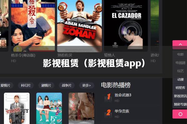 影视租赁(影视租赁app)